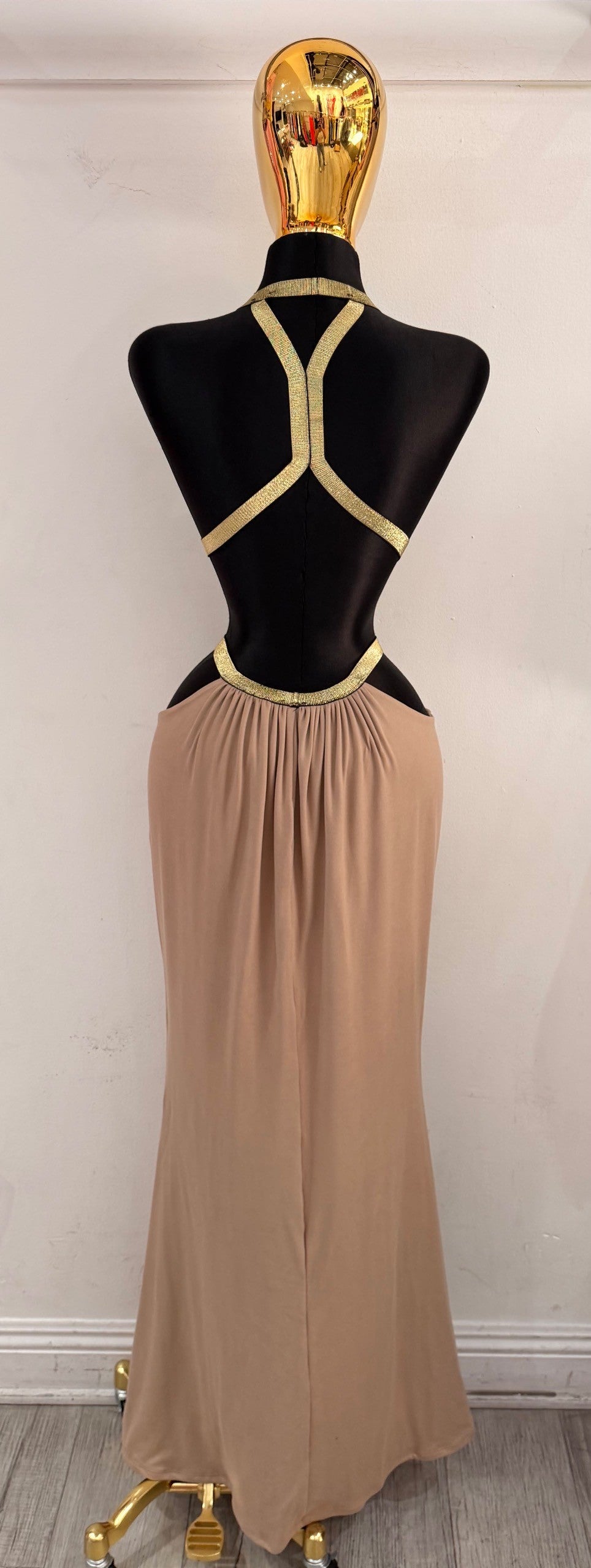 Roman Goddess Maxi Dress- Multicolored