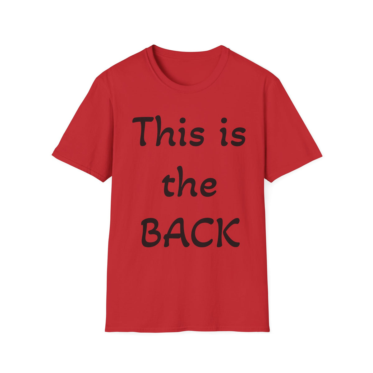 Camiseta Softstyle Unissex com Estampa Revertida