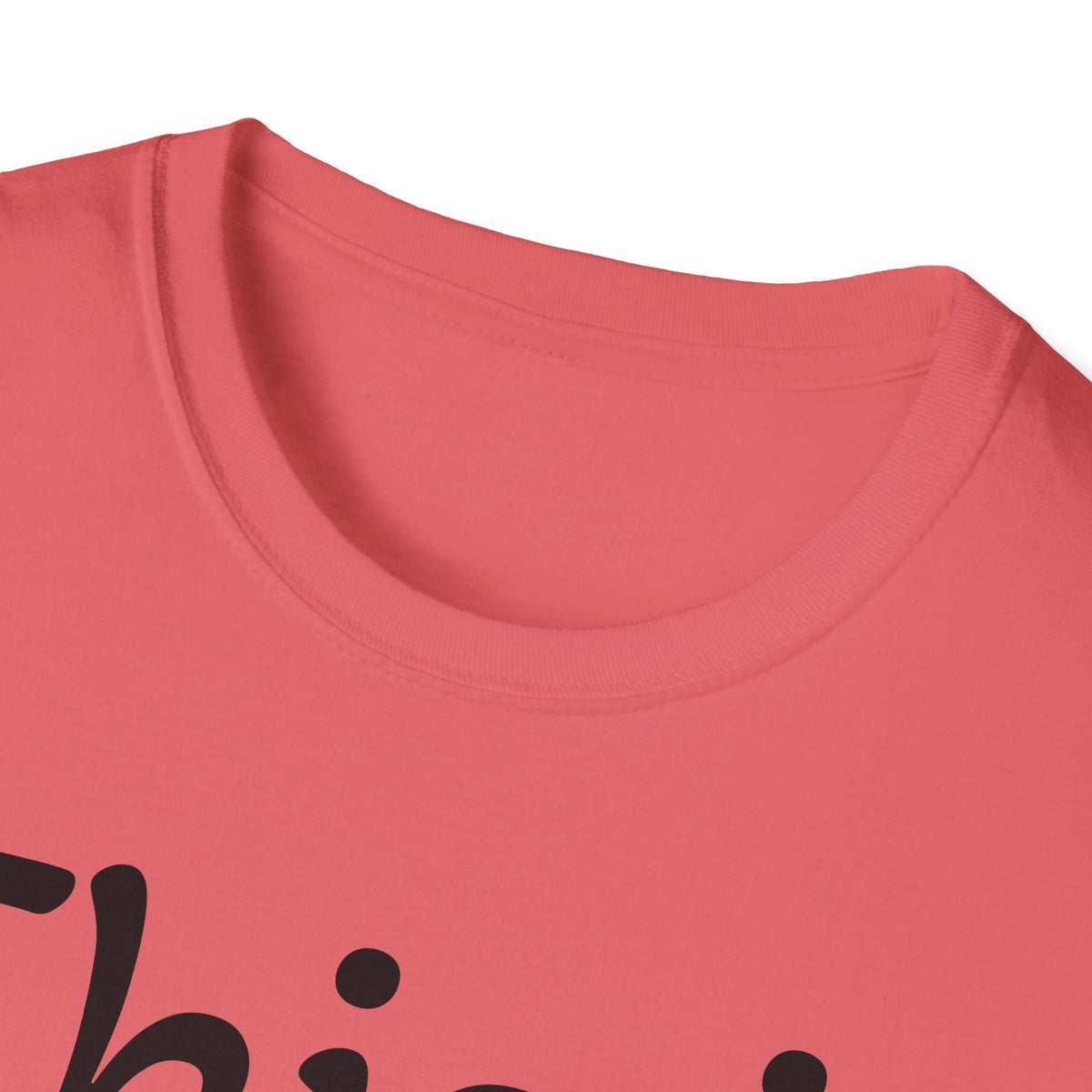 Camiseta Softstyle Unissex com Estampa Revertida