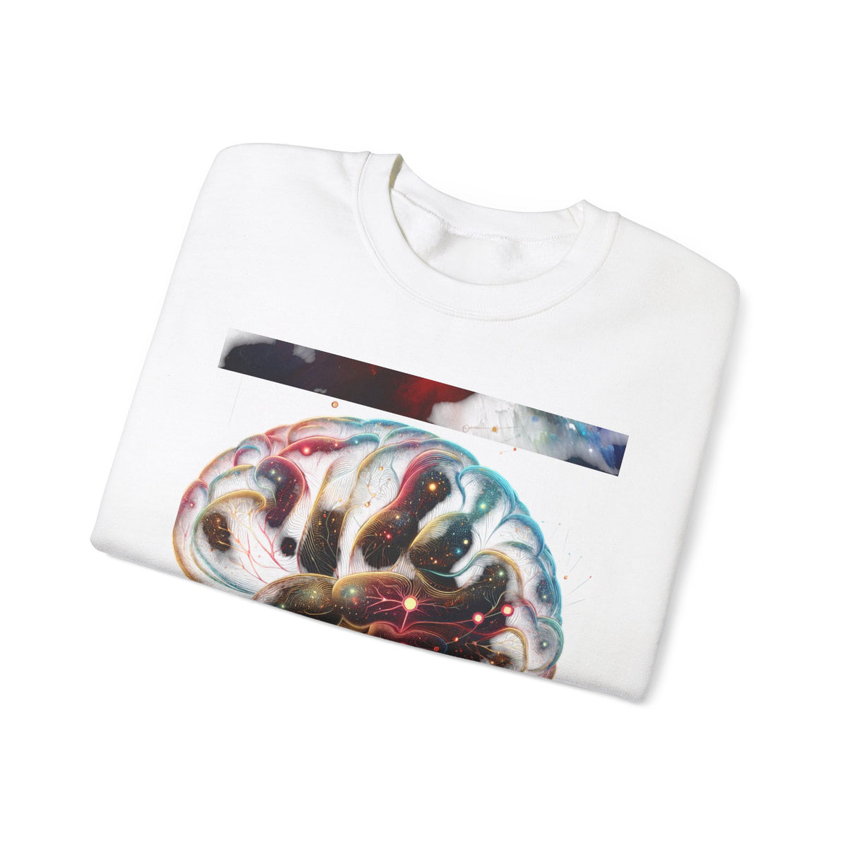Moletom Unissex Gola Redonda Heavy Blend™ 4D Brain