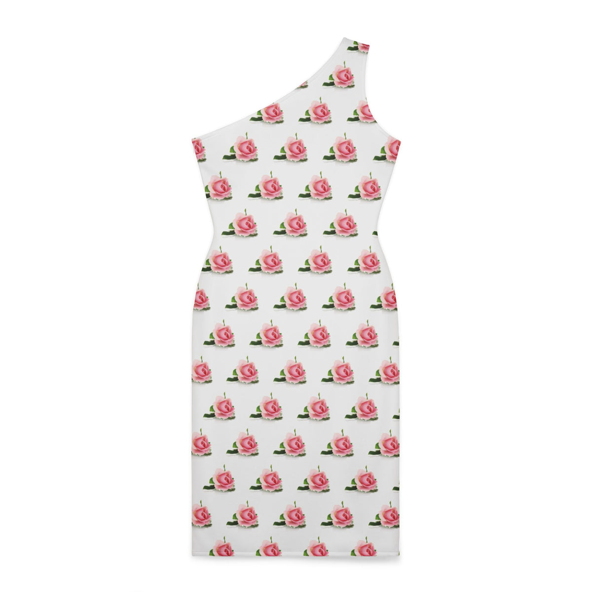 Vestido de Ombro Rosa Personalizado