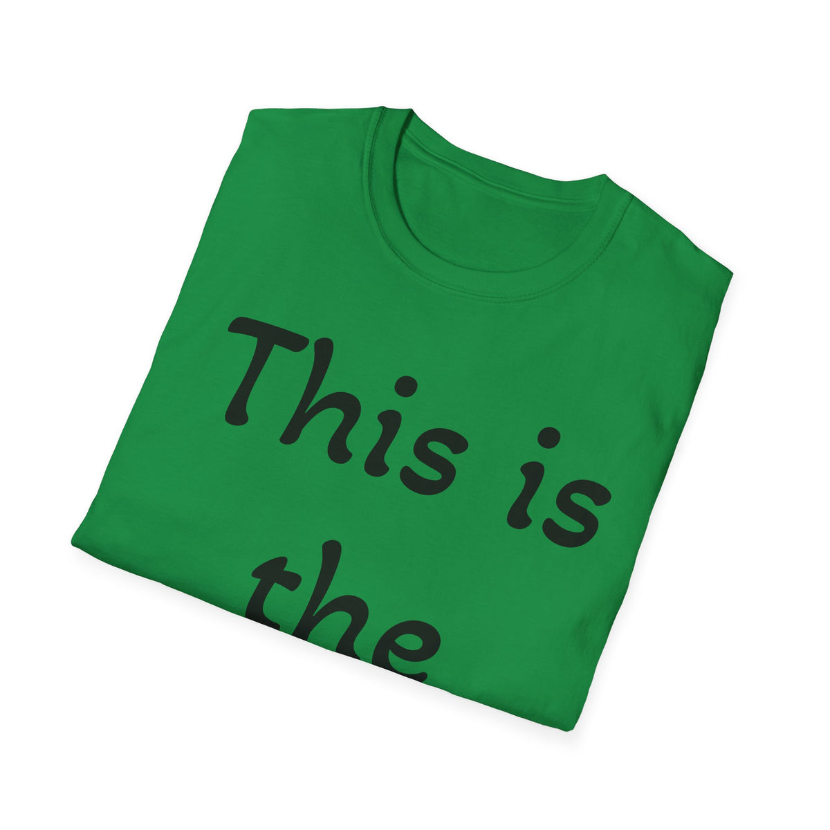 Camiseta Softstyle Unissex com Estampa Revertida
