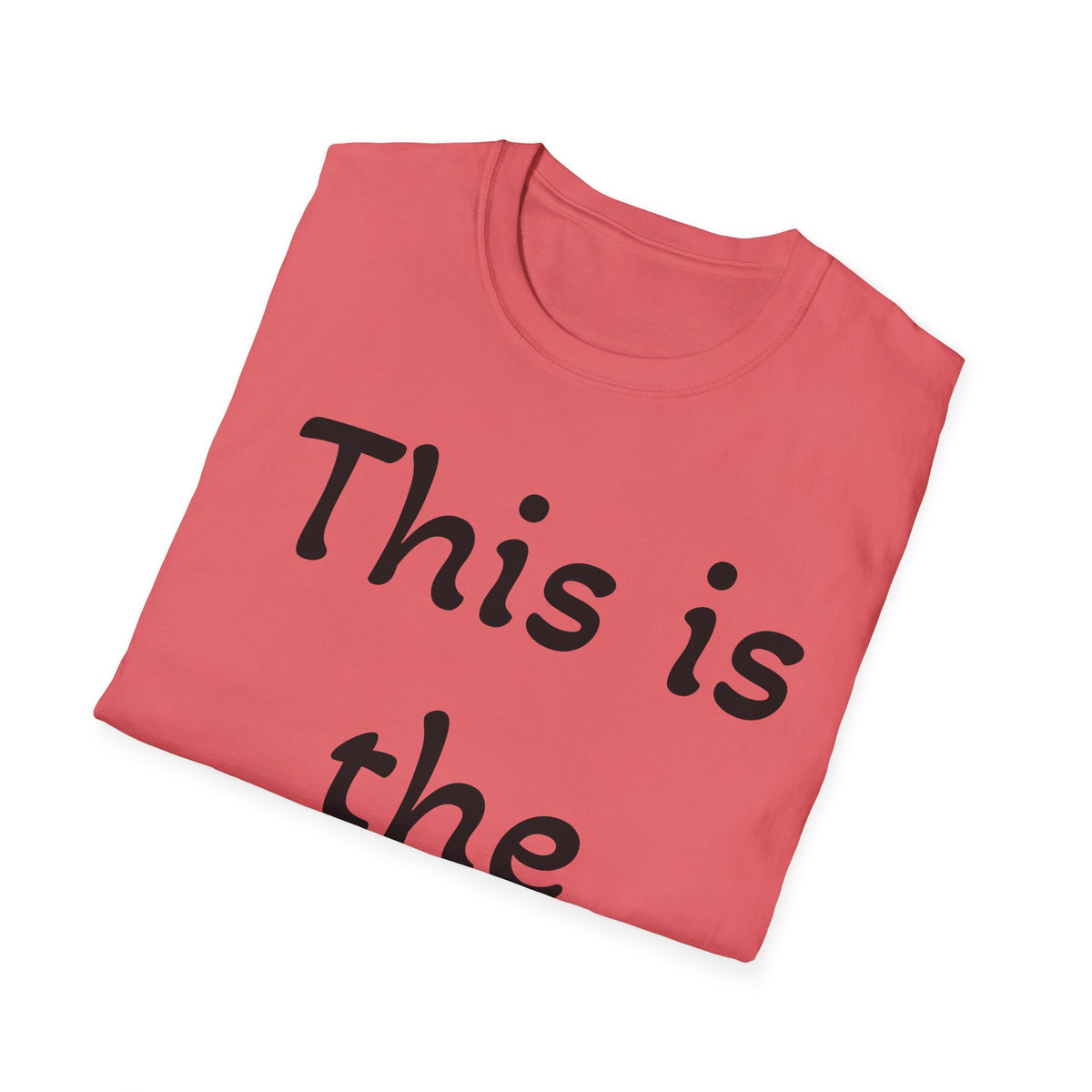Camiseta Softstyle Unissex com Estampa Revertida