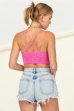 Lean on Me Lace Cropped Cami Top- 3 Colors