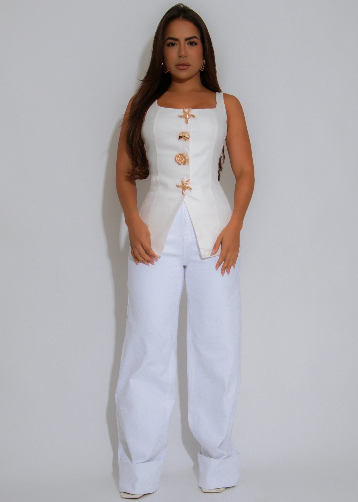 Blusa Seashore - Branca