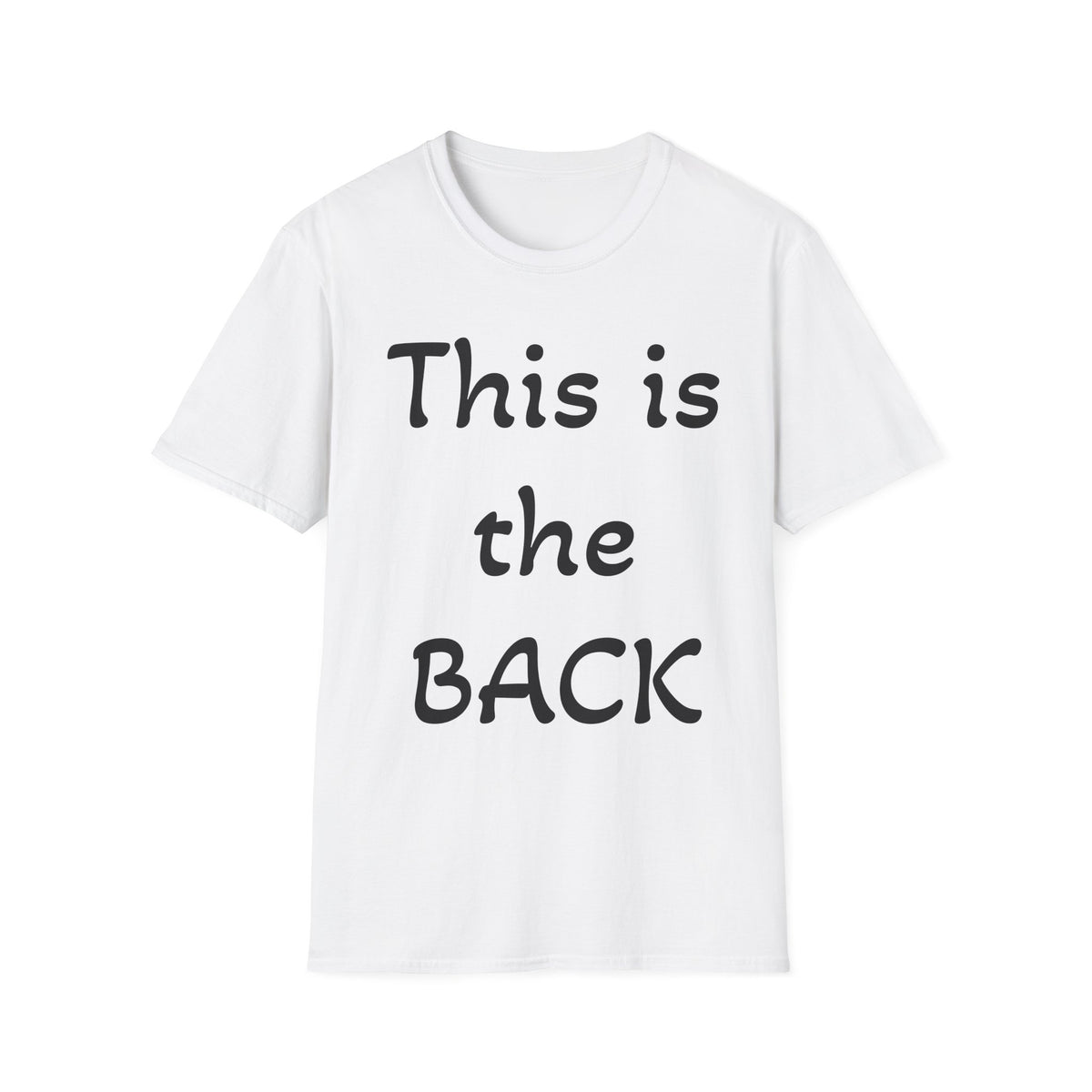 Camiseta Softstyle Unissex com Estampa Revertida