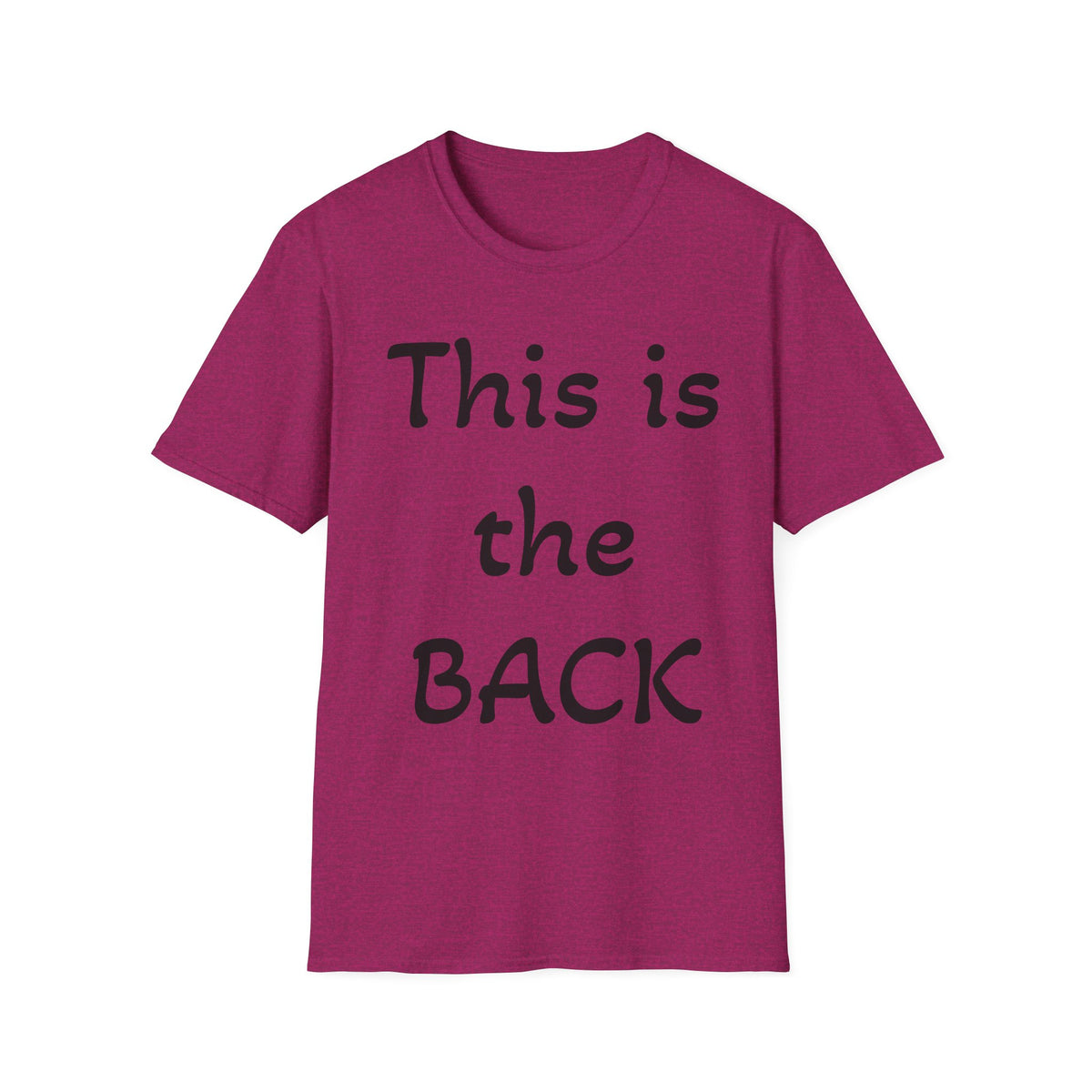Camiseta Softstyle Unissex com Estampa Revertida