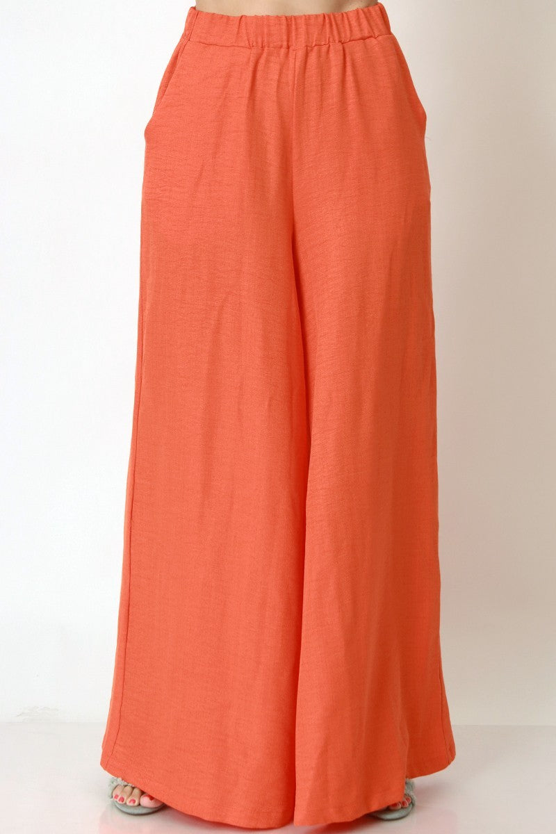 Oversize Pants Set- Orange