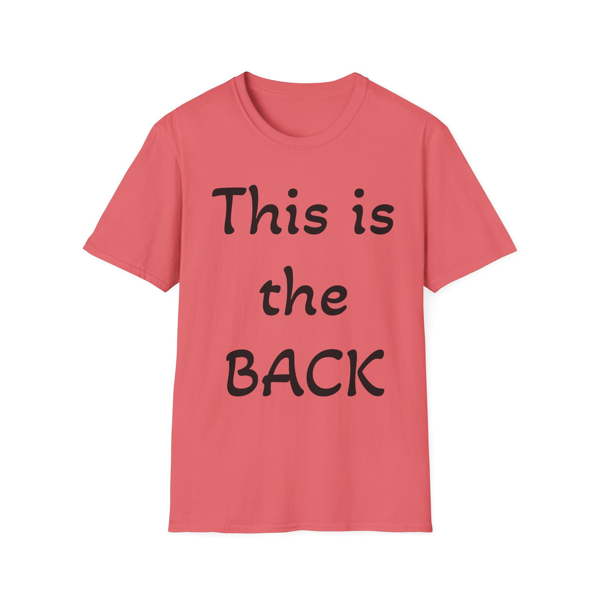 Camiseta Softstyle Unissex com Estampa Revertida