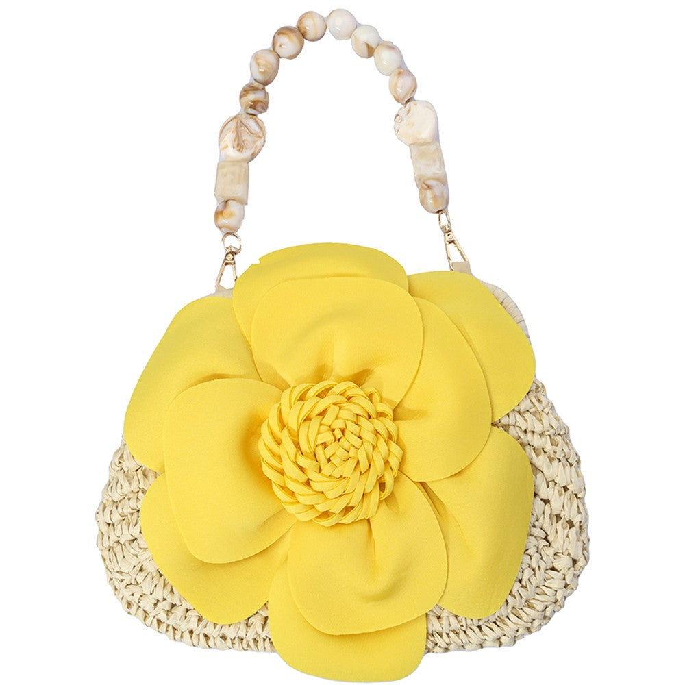 3D Flower Bloom Handbag- 5 Colors