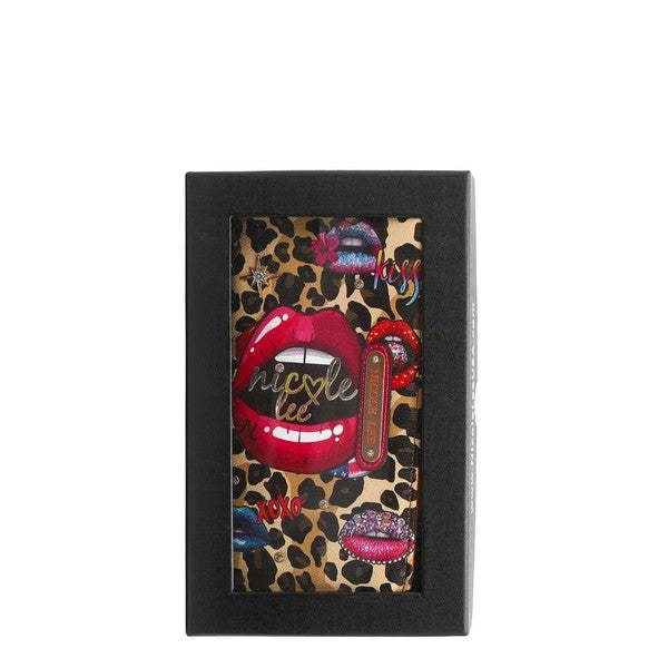 Nicole Lee "Wild Lips" Bifold Wrislet Wallet