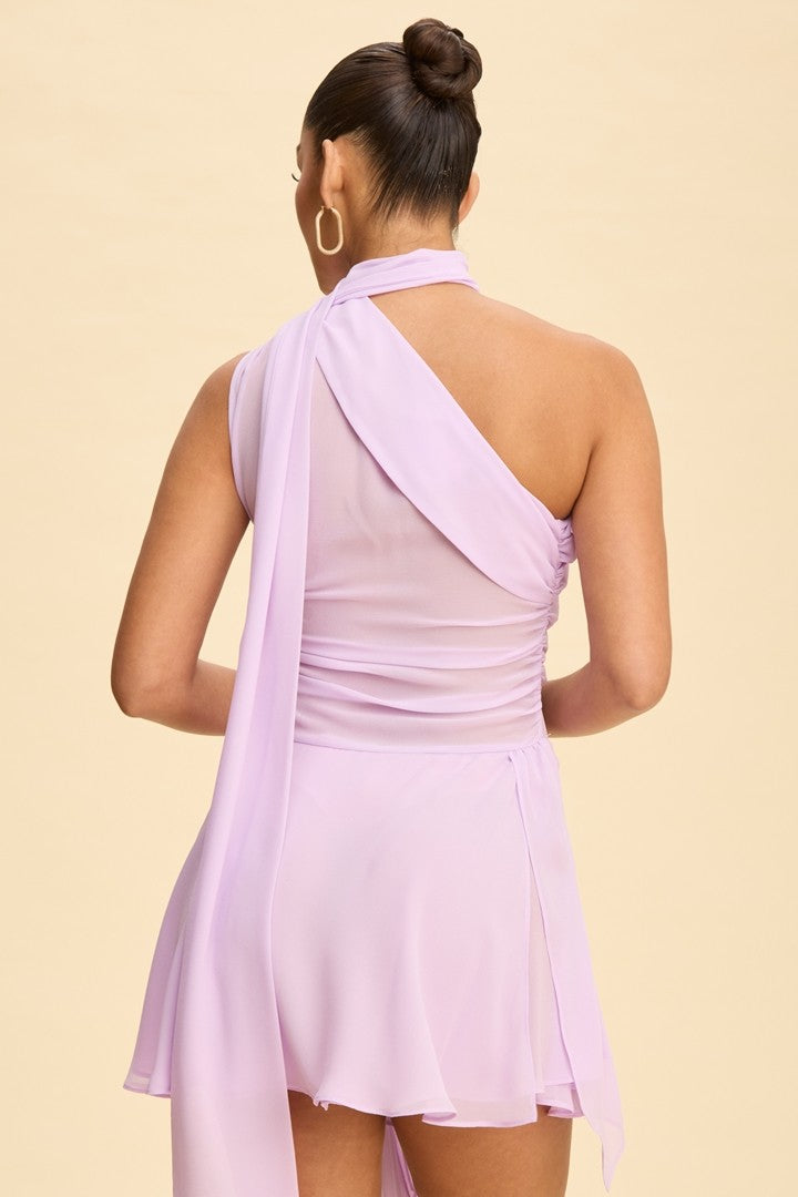 Entanglement Relationship Dress- Lilac