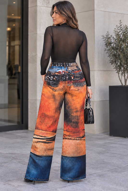 Fire & Ice Denim Pants