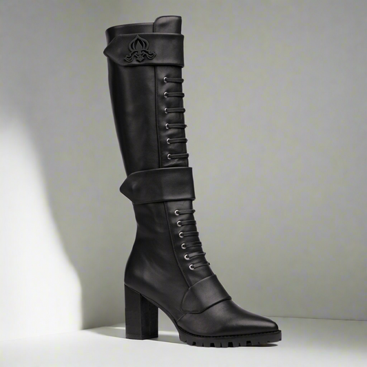 Michaela V Aspen Marta Black Boots