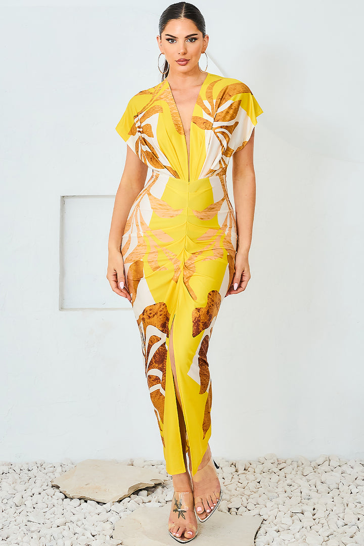 Vestido Amarelo Bloom