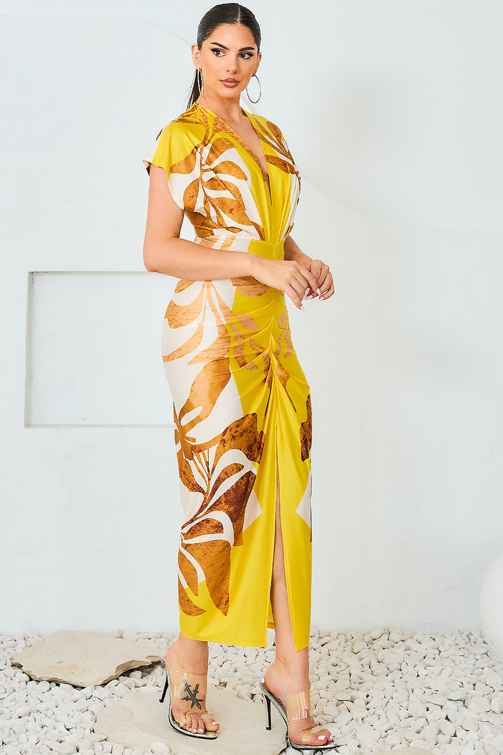 Vestido Amarelo Bloom