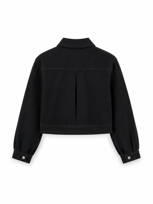 The Cropped Denim Jacket