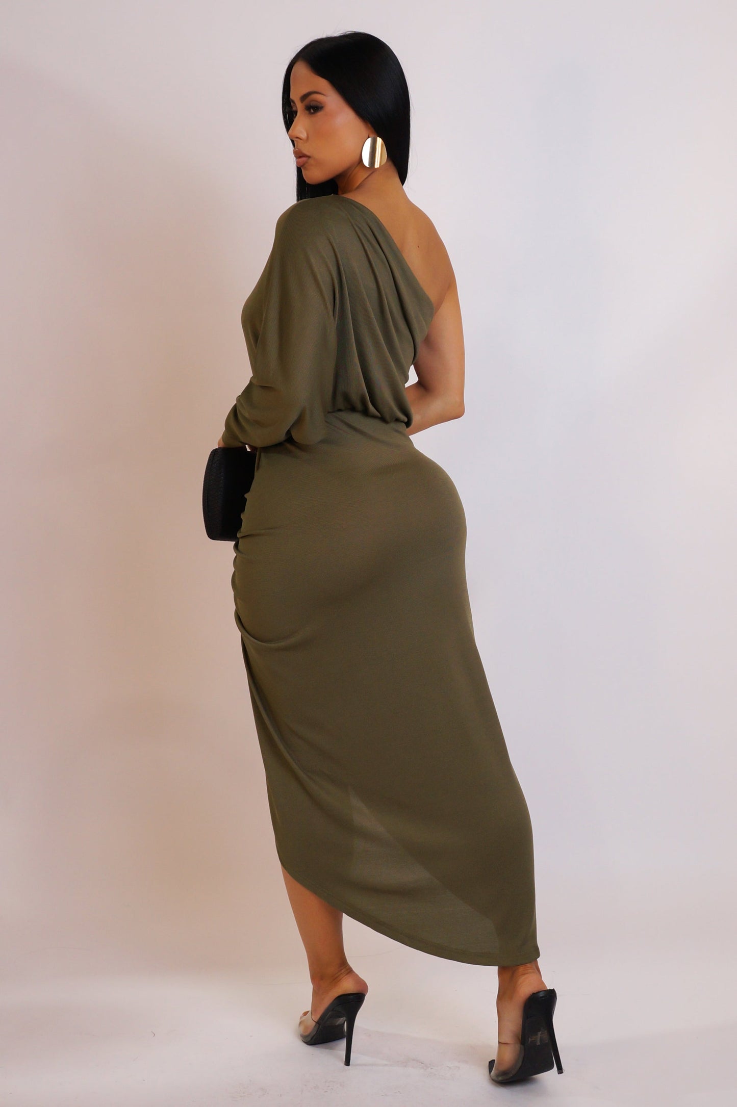 Wrap Dress- Olive
