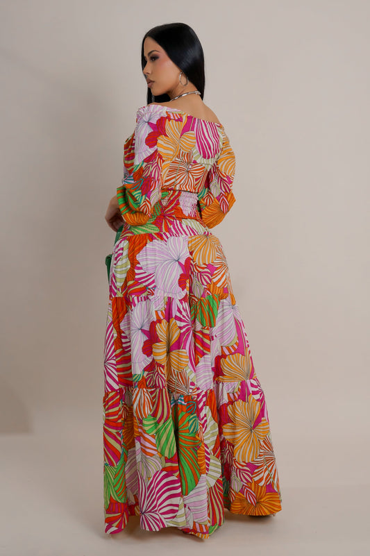 Tropical Passion Pants Set