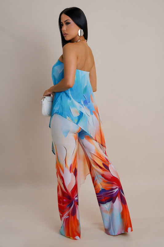 Color Swirl Jumpsuit