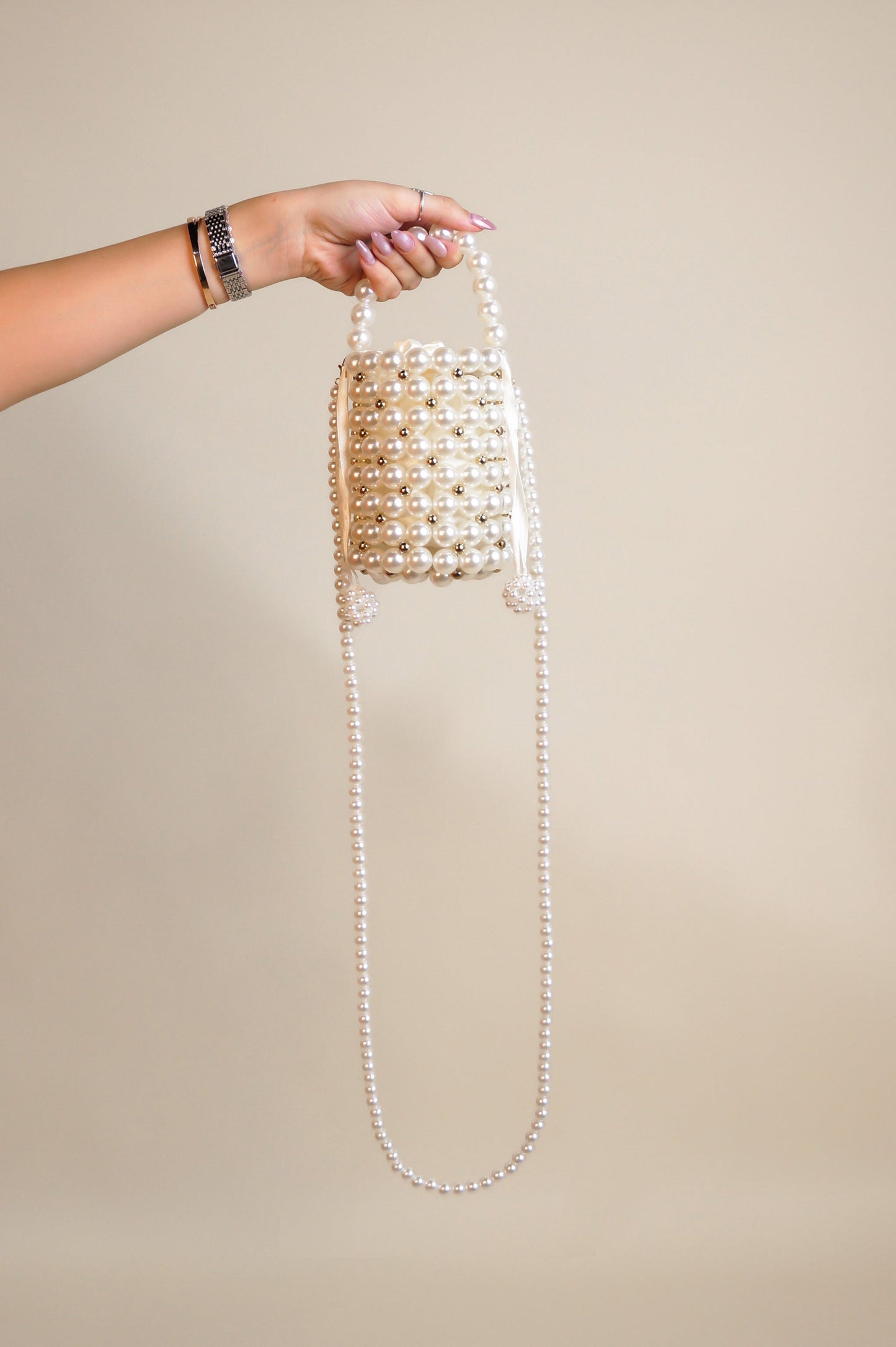 Fashion Pearl Handbag