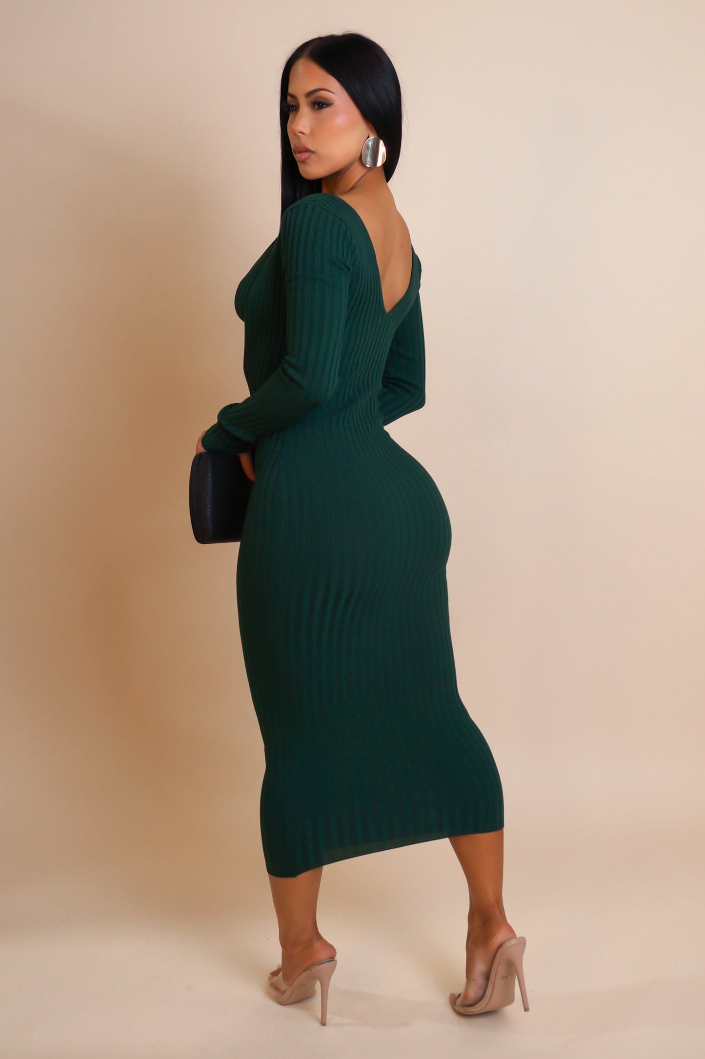 Bralette & Midi Dress Set