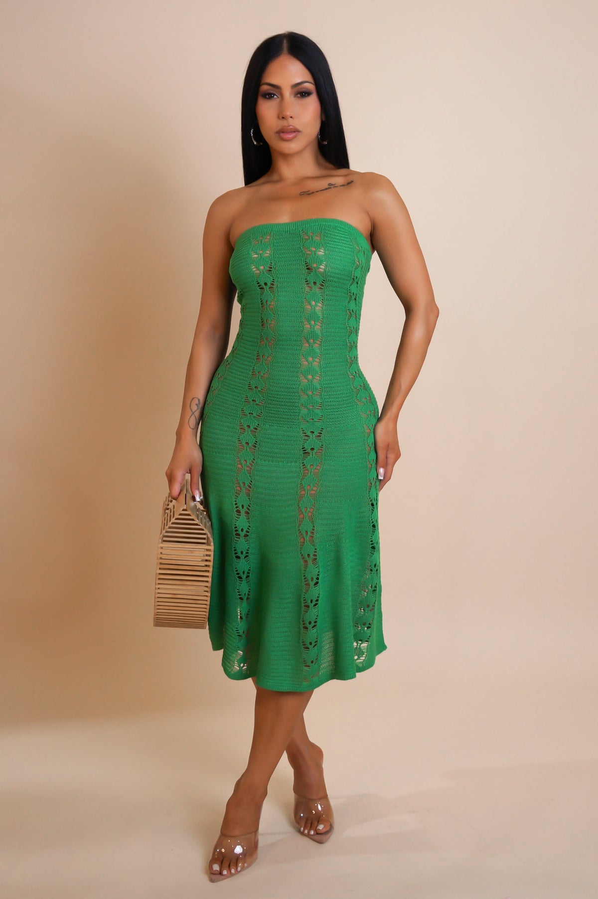 Vestido Saída de Praia Dixie Midi