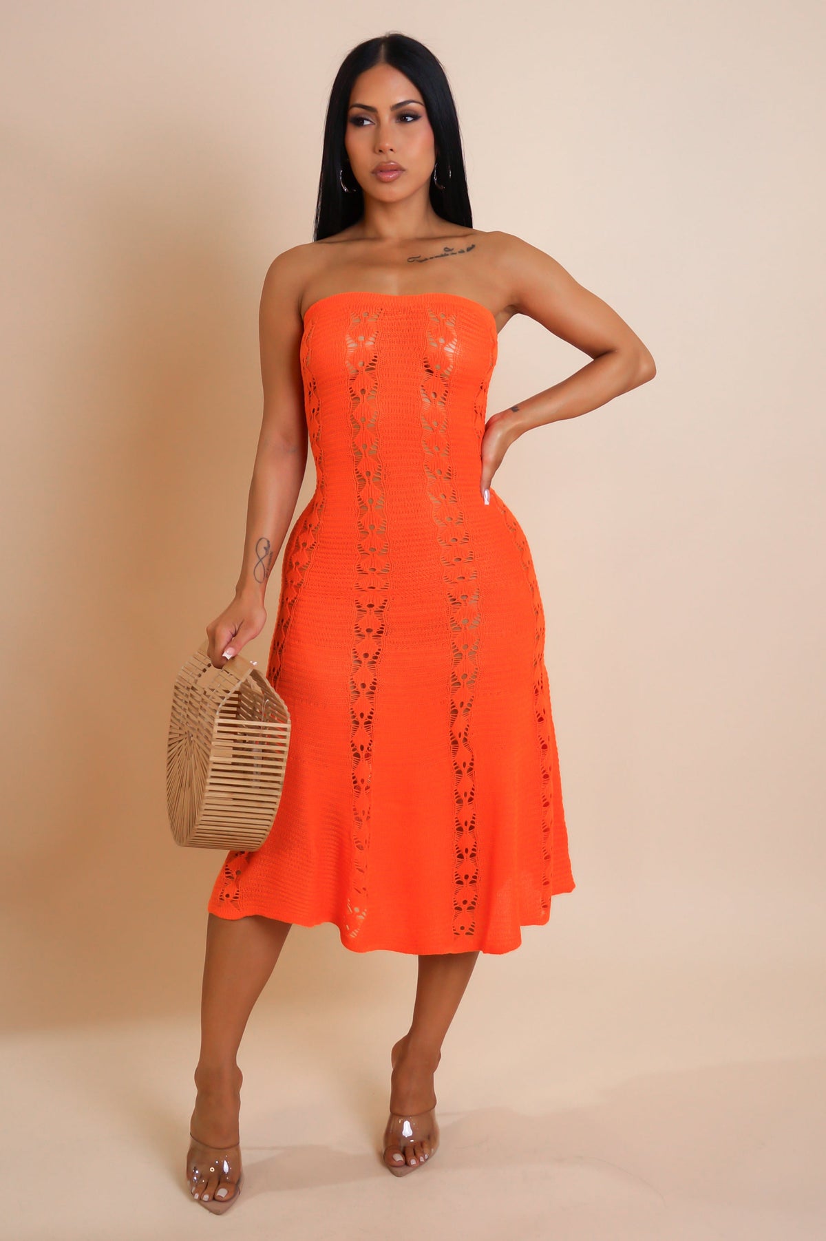 Vestido Saída de Praia Dixie Midi