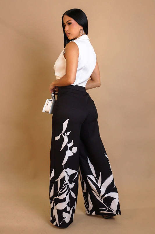 Resort Pants Set- White