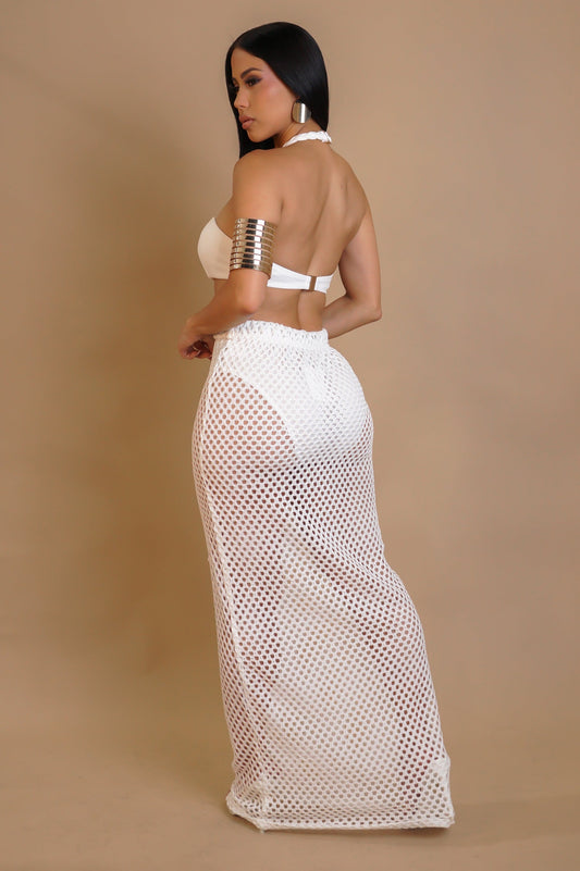 Resort Wear Beachside Swimwear Maxi Dress