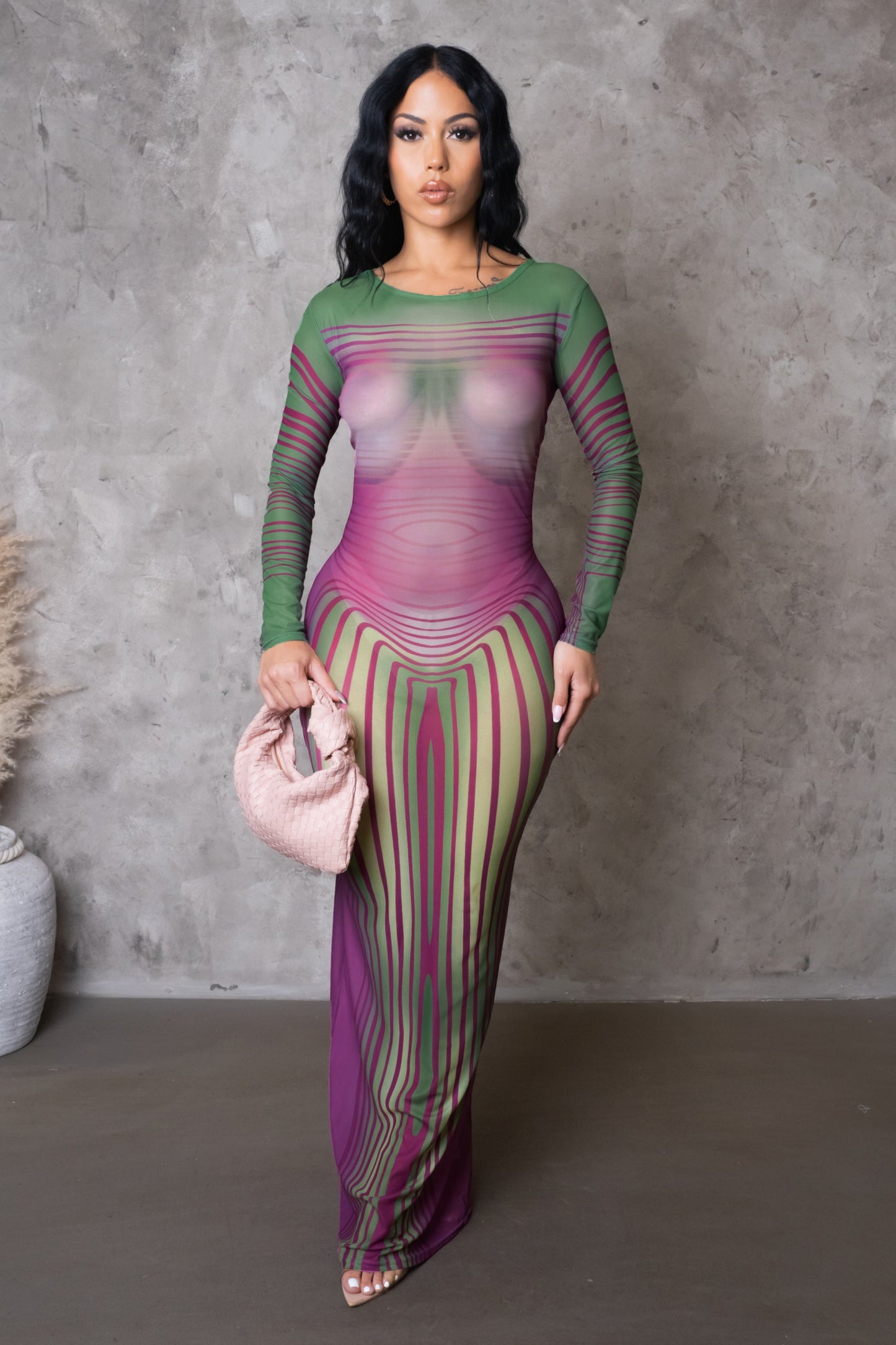 "Body Morph" Maxi Dress