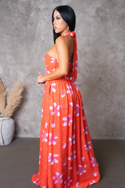 Hawaiin Breeze Maxi Dress
