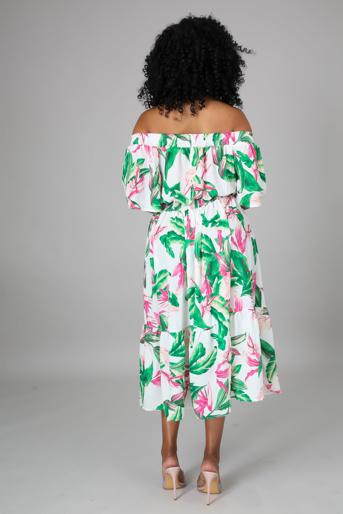 Off Shoulder Picnic Dress