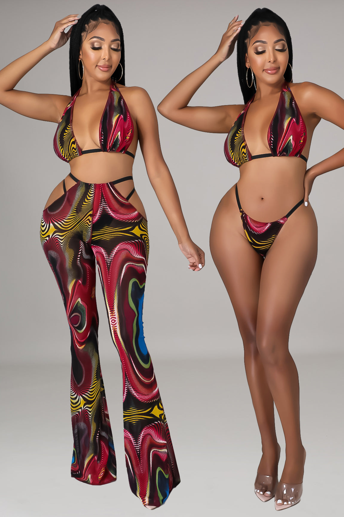 Conjunto de Natação de 3 Peças