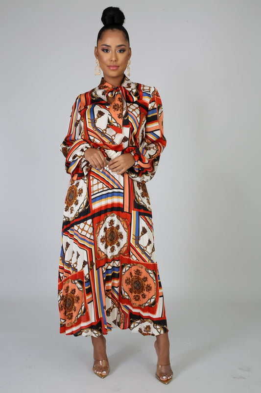 Crowned High Waist Skirt Set