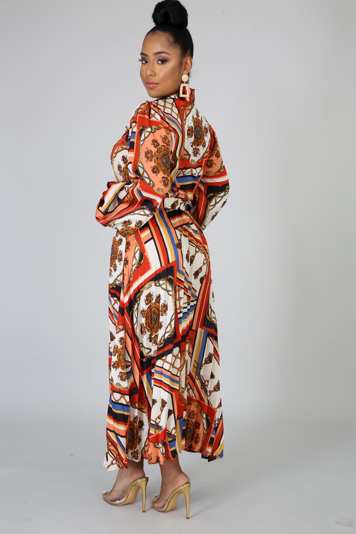 Crowned High Waist Skirt Set