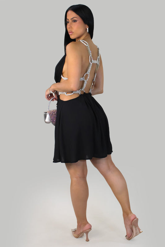 Lunea MIni Dress- Black