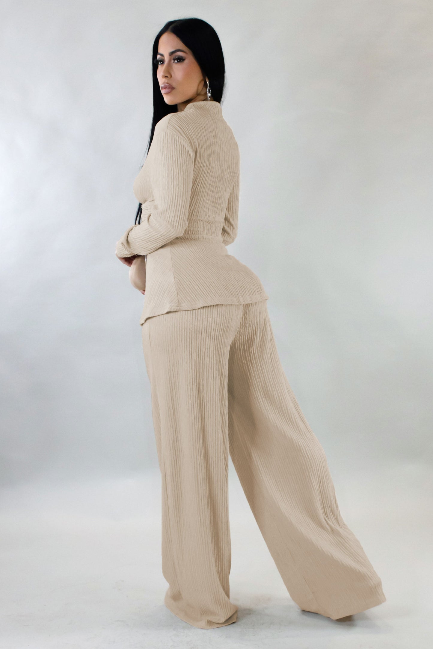 Better Shape Up Pants Set- Beige