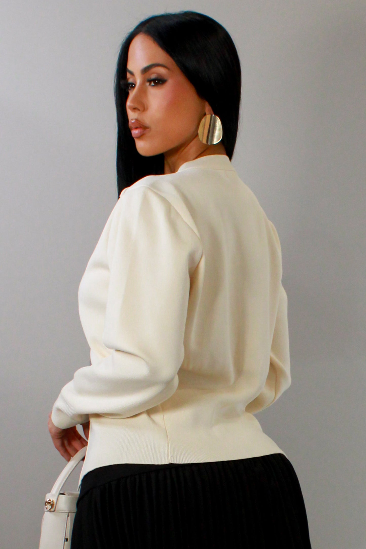 Cozied Up Cardigan- Ivory