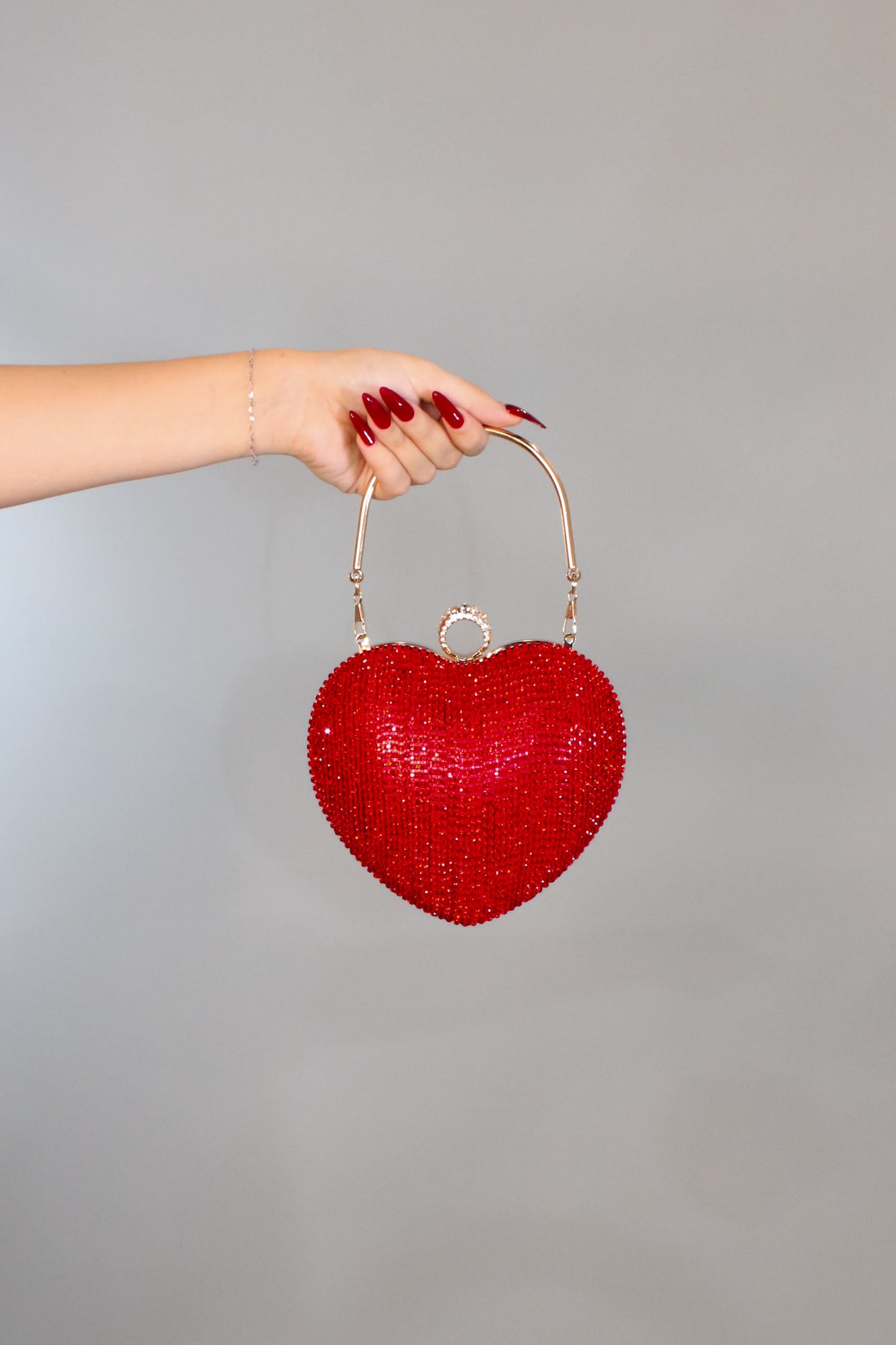 Heart-Shaped Purse