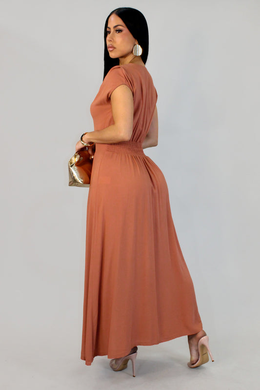 Alma's Dress- Coral