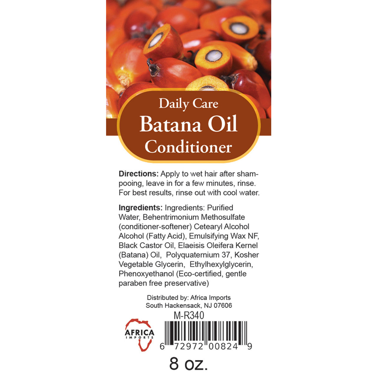 Daily Care Batana Oil Natural Hair Growth Shampoo & Conditioner Set