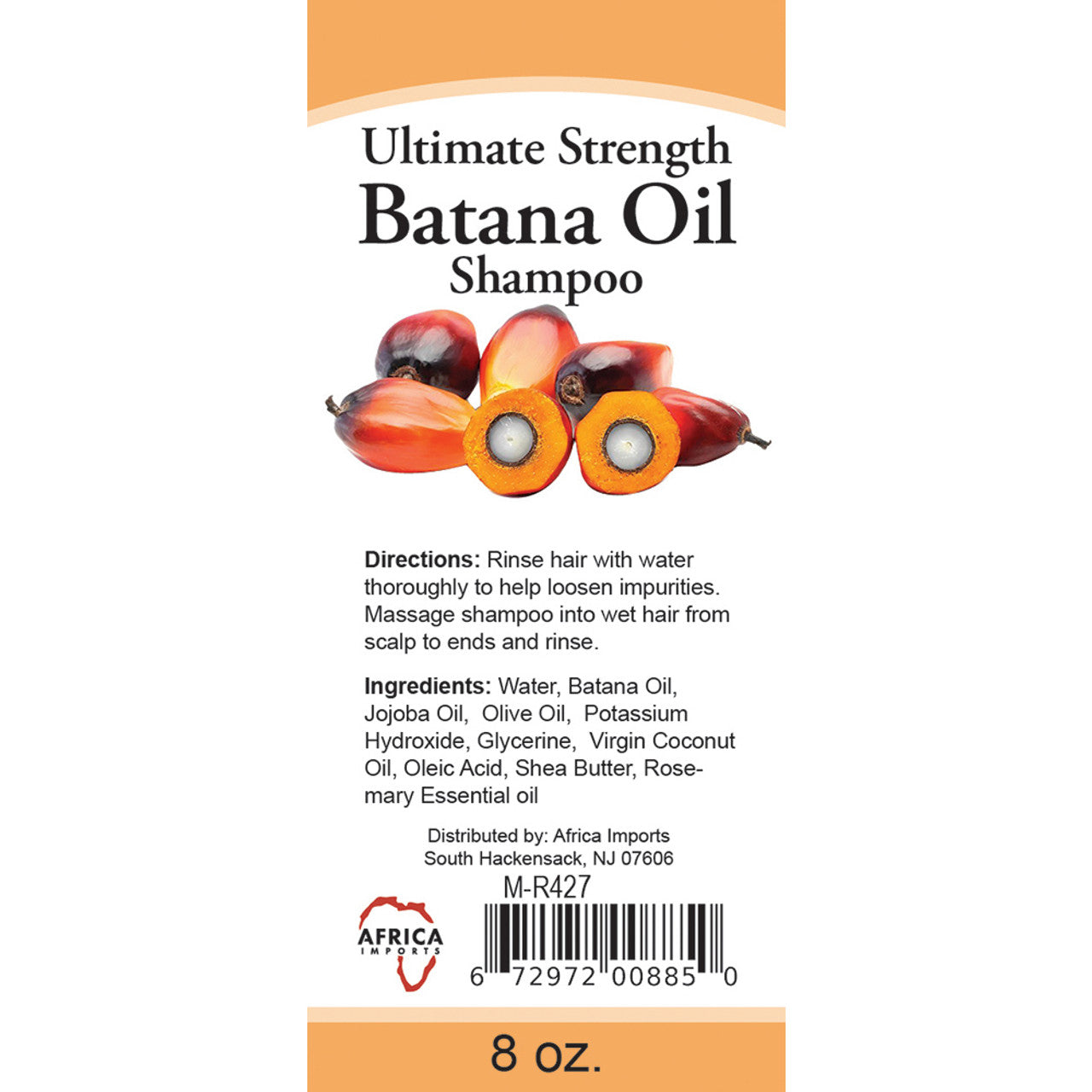 Ultimate Strength Batana Oil Shampoo- 8 oz