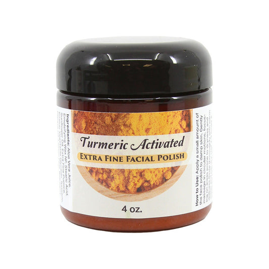 Turmeric Activated Extra Fine Face Polish - 4 oz.
