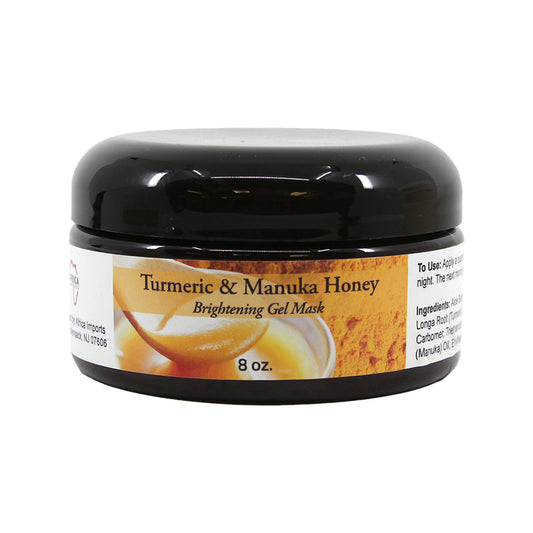 Turmeric & Manuka Honey Brightening Gel Mask – 8 oz.