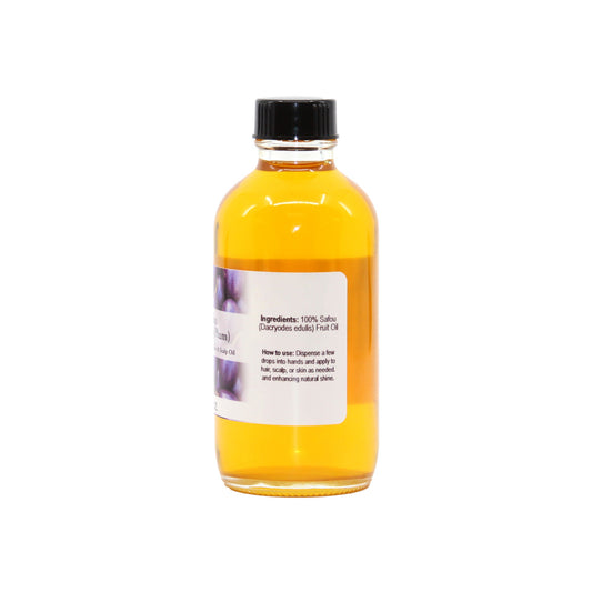 Safou (African Plum) Nourishing Hair, Skin & Scalp Oil – 4 fl oz