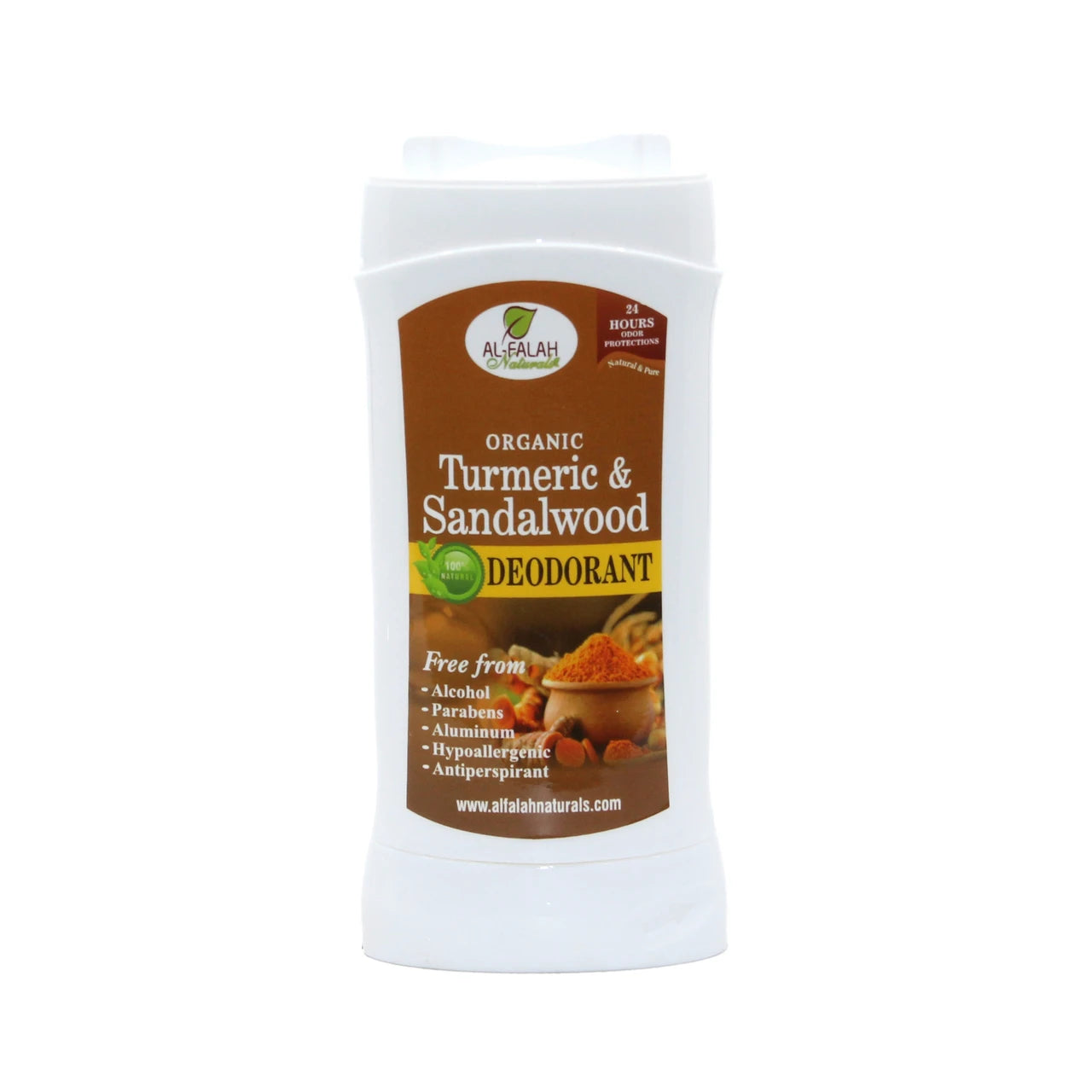 Al-Falah: Turmeric & Sandalwood Organic Deodorant