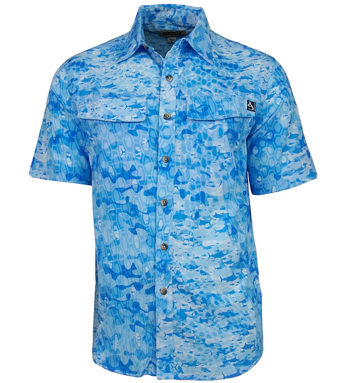 Camisa de Pesca Masculina Fishtek UV Ventilada