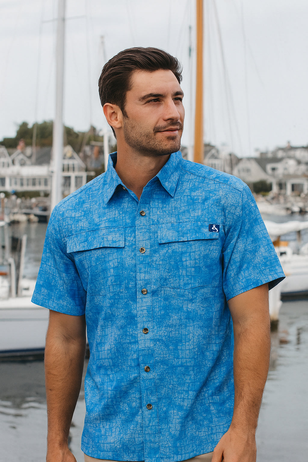 Camisa de Pesca Masculina Chaos UV com Ventilação