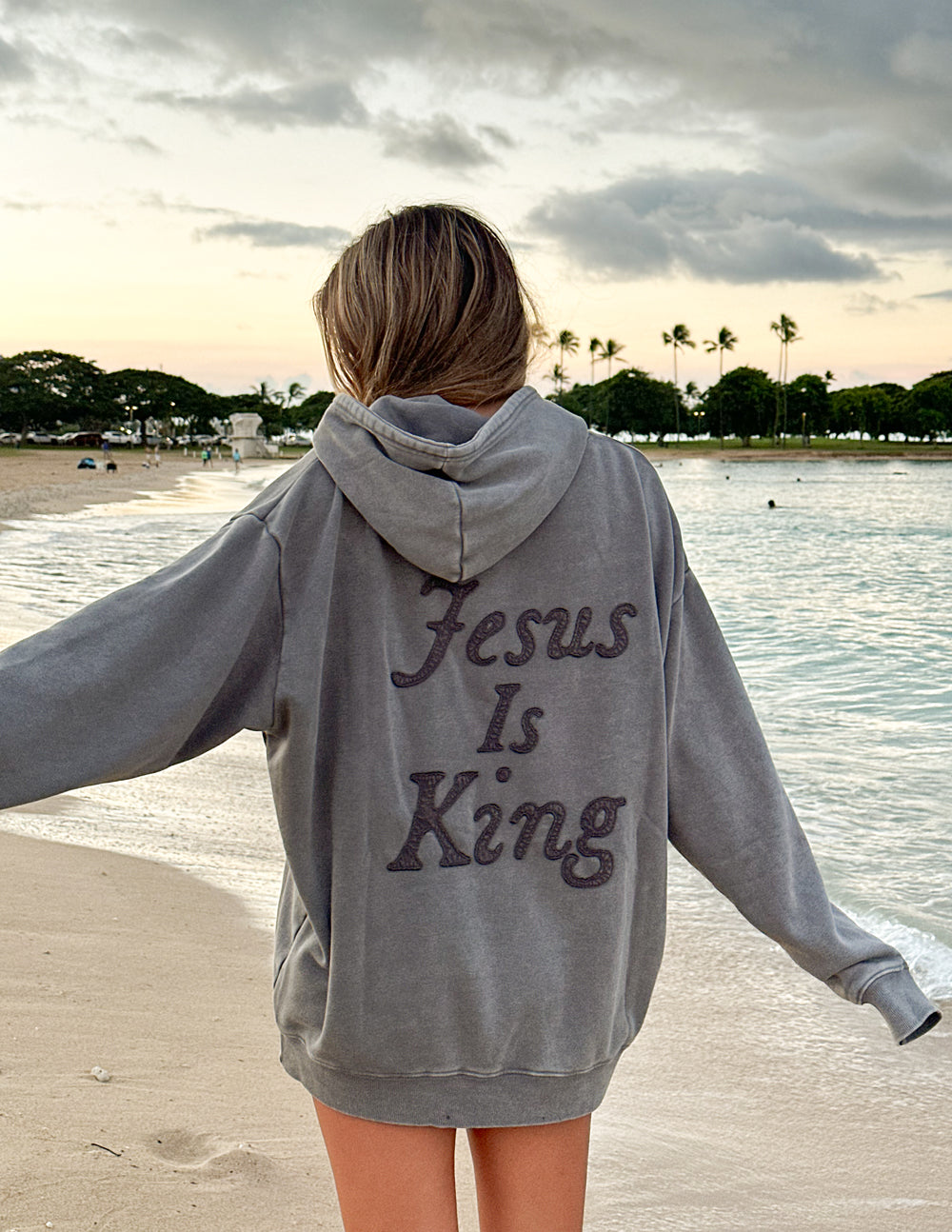 Moletom Unissex Not Sorry Jesus Is King